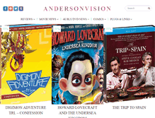 Tablet Screenshot of andersonvision.com